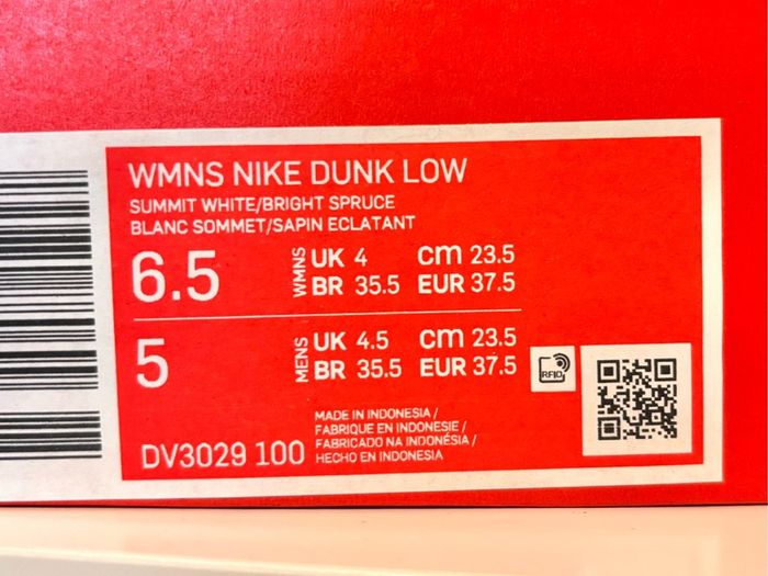 Nike Dunk Low Wmns - UK 4