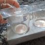 stone base candle holders Image 3