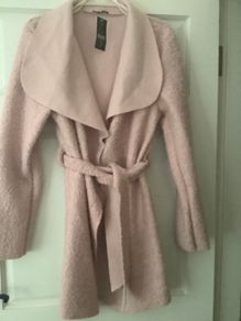 New Quiz Blush waterfall Pink Jacket/ Coat