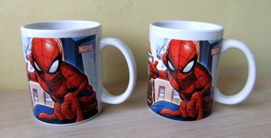 2 Marvel Spiderman Mugs