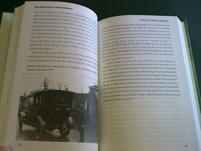 Ireland 's War of Independence 1919-21 The IRA guerrilla campaign History Signed
