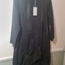 Womens COS black dress shiny silky  polyester modal blend Size UK 14 EU 40 Brand new BNWT Image 4