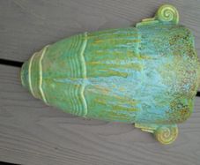 Crown Devon Wall Vase