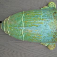 Crown Devon Wall Vase