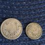 Japan silver 20sen%10sen Image 2