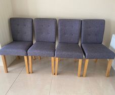 Excellent condition dining chairs x 4