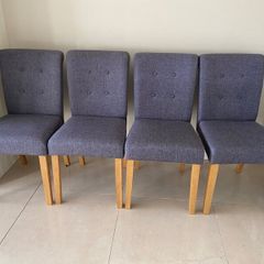 Excellent condition dining chairs x 4