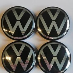 65mm VW Volkswagen wheel Centre Caps New style. ( 4 caps 15 euro)