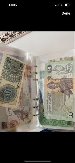 UNC World Lot 100 PCS Notes From 100 Different Countries / Region, UNC Original Genuine Real Note for Collection, ( Out of Use Now )