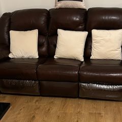 Leather suite