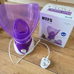 Facial Steamer,Professional Spa Home Facial Steamer Sauna Pores Cleanse-BPA Free Warm Mist Moisturizing Face Steamer
