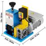 BRAND NEW Light Blue Blade Electric Wire Stripping Machine Portable 1.5mm-25mm 180W Cable Stripper for Copper Line Processing Removing Plastic Rubber Image 2