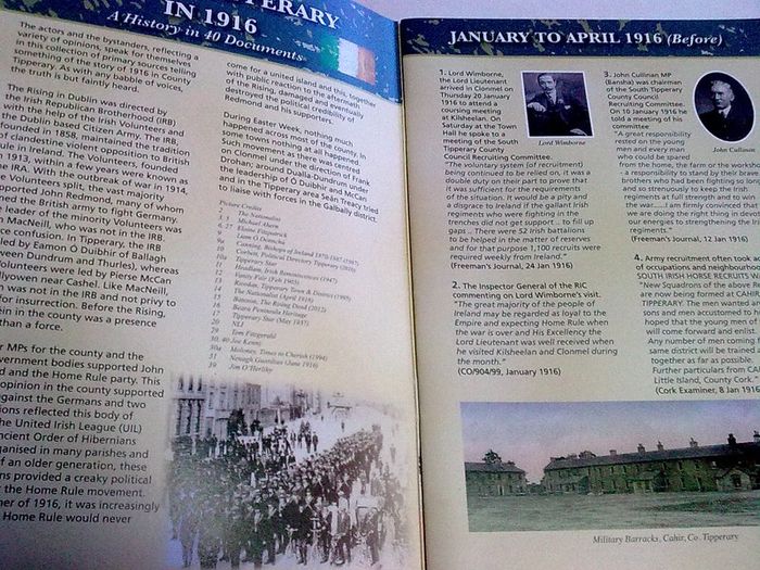 County Tipperary in 1916 IRA Sinn Fein Rising