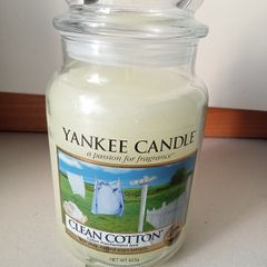 New Yankee Clean Cotton Large Candle