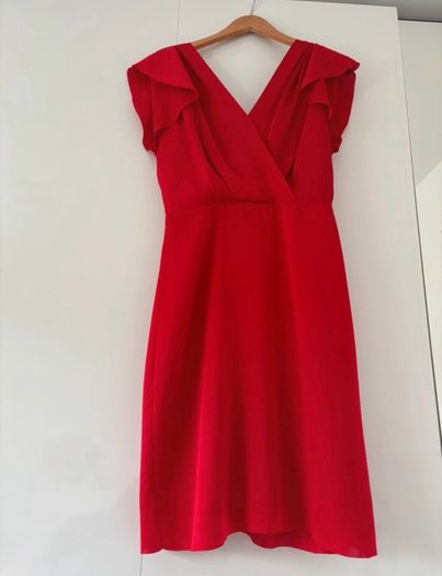 Reiss red dress