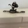 Vintage Art Deco Lead Free Pewter Ballerina Image 6