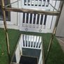 Gold mirrored DFS Drinks trolly Image 8
