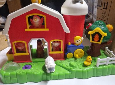 Old McDonald Barn and Tractor with Animals and Sounds