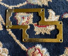 Brass Precision Bass pickup ring