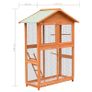 Bird Cage Solid Pine & Fir Wood 120x60x168 cm Image 6