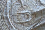 Large Cotton Throw Bed Cover with Elephants