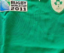 Ireland 2011 Rugby World Cup Puma home jersey, size M - unworn, no tags