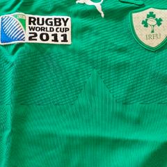 Ireland 2011 Rugby World Cup Puma home jersey, size M - unworn, no tags