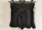 Zara black high waisted shorts size XS