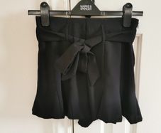 Zara black high waisted shorts size XS