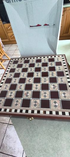 Egyptian Pharaoh Chess Set - Luxurious Chess board mother of pearl inlay Egyptian handmade and Metal Pieces