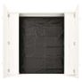 Sandbox Fir Wood White 95x90x15 cm Image 6