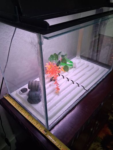 Fish Tank and Cabinet