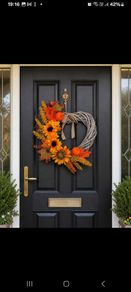 35cm Autumnal Wreath