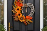 35cm Autumnal Wreath