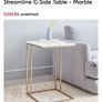 West Elm Marble Side Table Image 4