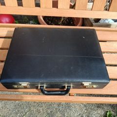 Leather briefcase