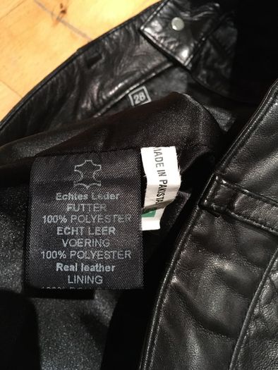 Beautiful Genuine Leather Trousers, size-10