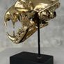 Snow Leopard (19cm) - Polished Bronze Image 7
