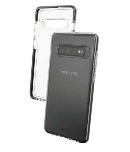 Gear4 Piccadilly Clear Case for Samsung Galaxy S10 - Black