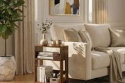 3-Tier Slim End Table &amp; Nightstand for Bedroom, Living Room, Sofa Side Table for Small Spaces (Rustic Brown)