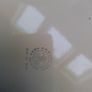 White Enamel Dinner Plate Image 2