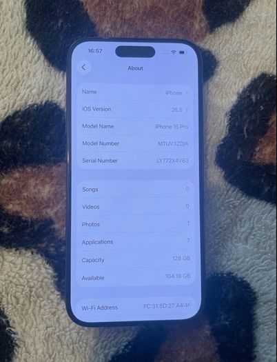 iPhone 15 Pro - 128GB - Good Condition - Unlocked