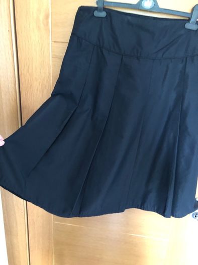 Black A-line skirt 16