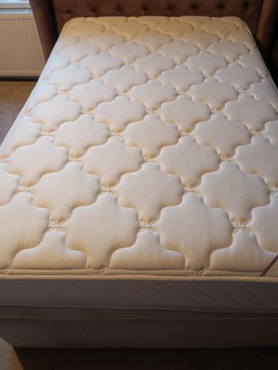 Small double bed base and mattress