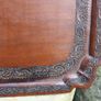 Antique carved wooden tray Image 3