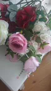 faux roses
