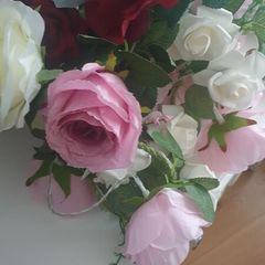 faux roses