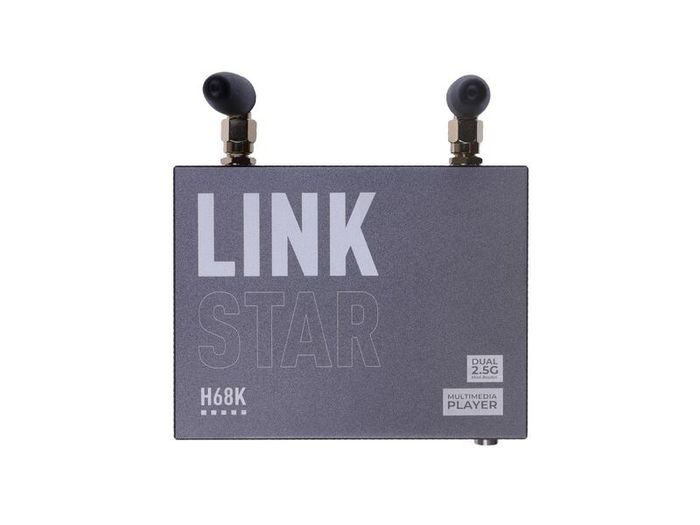 Seed Studio LinkStar-H68K-1432 Router with Wi-Fi 6, 4GB RAM & 32GB eMMC, dual-2.5G & dual-1G Ethernet, 4K output, Can run Android 11, Lubuntu 20.04 & OpenWRT support, Home Assistant