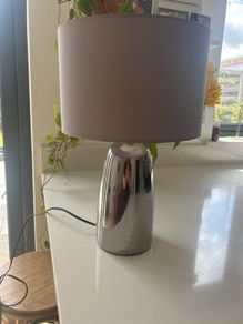 Stylish Silver Lamp