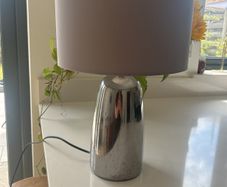 Stylish Silver Lamp